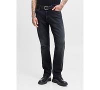 Jack & Jones Slim Fit Jeans im 5-Pocket-Design Modell 'Clark' in Black, Größe 36/34