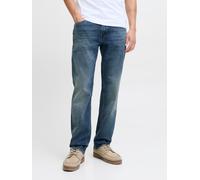 Jack & Jones Regular-fit-Jeans JJICLARK – Used-Look, Stretch – Herren Gr. 31/L32, Blau