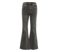 Regular-fit-Jeans KAFFE "Jeans KAsinem", Damen, Gr. 34, N-Gr, grau (medium grau denim), Obermaterial: 75% Baumwolle CO. 13% Viskose CV. 10% Polyester PES. 2% Elasthan EL., Jeans (17875405-34) medium g