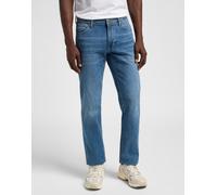 Regular-fit-Jeans LEE "DAREN ZIP FLY", Herren, Gr. 38, Länge 32, blau (highland), Denim/Jeans, Obermaterial: 92% Baumwolle, 6% Elastomultiester, 2% Elasthan, regular fit lang, Jeans (84501324-38) high