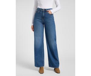 Regular-fit-Jeans LEE "STELLA", Damen, Gr. 28, Länge 33, ink pool, Denim/Jeans, Obermaterial: 69% Baumwolle, 31% Lyocell, unifarben, regular fit lang, Jeans, im Five-Pocket Style (79694757-28) ink poo