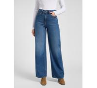 Regular-fit-Jeans LEE "STELLA", Damen, Gr. 31, Länge 29, ink pool, Denim/Jeans, Obermaterial: 69% Baumwolle, 31% Lyocell, unifarben, regular fit lang, Jeans, im Five-Pocket Style (24952043-31) ink poo