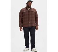 Regular-fit-Jeans LEVI'S PLUS "541 TAPERED", Herren, Gr. 42, Länge 32, cleaner ad, Denim/Jeans, Obermaterial: 99% Baumwolle, 1% Elasthan, unifarben, regular fit knöchellang, Jeans, im Five-Pocket Styl