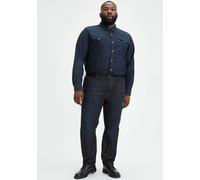 Regular-fit-Jeans LEVI'S PLUS "541 TAPERED", Herren, Gr. 46, Länge 32, blau (the rich), Denim/Jeans, Obermaterial: 88% Baumwolle, 10% Polyester, 2% Elasthan, regular fit knöchellang, Jeans, im Five-Po