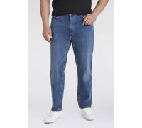 Regular-fit-Jeans LEVI'S PLUS "541 TAPERED", Herren, Gr. 50, Länge 34, manzanita, Denim/Jeans, Obermaterial: 78% Baumwolle, 21% Polyester, 1% Elasthan, unifarben, regular fit knöchellang, Jeans, im Fi