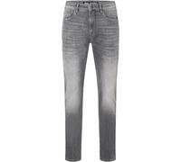 Regular-fit-Jeans MAC "Arne", Herren, Gr. 31, Länge 30, mid grau authentic used, Denim/Jeans, Obermaterial: 82% Baumwolle, 16% Polyester, 2% Elasthan, unifarben, regular fit knöchellang, Jeans Regular