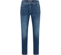 Regular-fit-Jeans MAC "Arne Pipe", Herren, Gr. 31, Länge 34, blau (authentic blau light used), Denim/Jeans, Obermaterial: 89% Baumwolle, 9% Polyester, 2% Elasthan, unifarben, regular fit knöchellang,