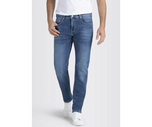 Regular-fit-Jeans MAC "Ben", Herren, Gr. 31, Länge 34, blau (ocean blau authentic used), Denim/Jeans, Obermaterial: 99% Baumwolle, 1% Elasthan, Jeans (64594562-31) ocean blau authentic used