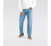 Regular-fit-Jeans MAC "Rick", Herren, Gr. 40, Länge 30, authentic summer bleach, Denim/Jeans, Obermaterial: 99% Baumwolle, 1% Elasthan, unifarben, casual, regular fit knöchellang, Jeans, im Five-Pocke
