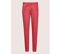 Regular-fit-Jeans MADELEINE "Jeans Bundfalten-Hose mit konischem Bein", Damen, Gr. 34, N + K Gr, rosa (rosenholz), Obermaterial: 98% Baumwolle CO. 2% Elasthan EL., Modern, normal, Jeans (25362316-34)