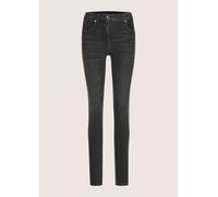 Regular-fit-Jeans MADELEINE "Jeans Glanzvolle Slim Fit Five-Pocket-Jeans", Damen, Gr. 42, N-Gr, schwarz (schwarz denim), Obermaterial: 93% Baumwolle CO. 5% Polyester PES. 2% Elasthan EL., Modern, Jean