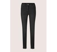 Regular-fit-Jeans MADELEINE "Jeans Slim Fit Five-Pocket-Hose", Damen, Gr. 42, N-Gr, schwarz, Obermaterial: 83% Baumwolle CO. 15% Polyester PES. 2% Elasthan EL., Jeans (14548669-42) schwarz