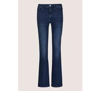 Regular-fit-Jeans MADELEINE "Schlaghose Five-Pocket-Jeans im Bootcut-Style", Damen, Gr. 38, N + K Gr, blau, Obermaterial: 83% Baumwolle CO. 15% Polyester PES. 2% Elasthan EL., Modern, normal, Jeans (7