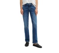 Marc O'Polo Damen Jeanshose mit Stretch-Anteil Straight Fit, Blau (Authentic Mid Blue Wash), W28/L34
