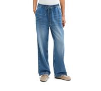 Regular-fit-Jeans MARC O'POLO "aus TENCEL™ Lyocell", Damen, Gr. S, Normalgrößen, blau (medium blau), Obermaterial: 80% Lyocell, 20% Baumwolle, unifarben, regular fit knöchelfrei, Jeans (79974736-S) me