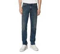 Regular-fit-Jeans MARC O'POLO "KEMI", Herren, Gr. 36, Länge 32, blau (deep indigo vintage), Denim/Jeans, Obermaterial: 98% Baumwolle, 2% Elasthan, casual, regular fit, Jeans (27302011-36) deep indigo