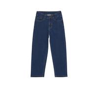 Regular-fit-Jeans MINYMO "Regular-fit-Jeans MIJeans Regular", Mädchen, Gr. 128, N-Gr, blau (denim), Obermaterial: 80% Baumwolle CO. 19% Polyester PES. 1% Elasthan EL., Jeans (15675720-128) denim