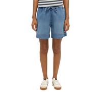 Regular-fit-Jeans MUSTANG "Damen Style Jodie Shorts Drawstring", Damen, Gr. 27, 411 mittelblau, 100% Baumwolle, unifarben, regular fit, Jeans (94904836-27) 411 mittelblau