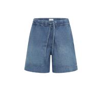 Regular-fit-Jeans MUSTANG "Damen Style Jodie Shorts Drawstring", Damen, Gr. 30, 411 mittelblau, 100% Baumwolle, unifarben, regular fit, Jeans (94904836-30) 411 mittelblau