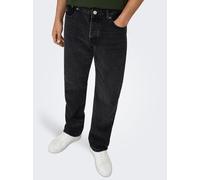 Only & Sons ONSEDGE LOOSE 6985 34W / 30L Black Denim 22026985 (802116) Schwarz W 34 L 30
