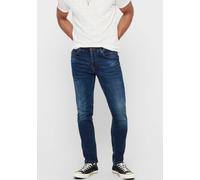 ONLY and SONS Weft Med Blue Herren-Jeans - blau W33L32
