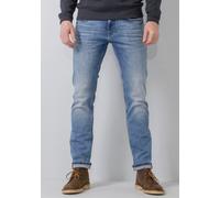 Regular-fit-Jeans PETROL INDUSTRIES "RUSSEL", Herren, Gr. 30, Länge 34, blau (light used), Denim/Jeans, Obermaterial: 86% Baumwolle, 12% Polyester, 2% Elasthan, normal, Jeans, mit Fade-out Effekten (2