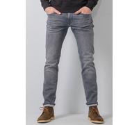 Regular-fit-Jeans PETROL INDUSTRIES "RUSSEL", Herren, Gr. 31, Länge 34, grau, Denim/Jeans, Obermaterial: 86% Baumwolle, 12% Polyester, 2% Elasthan, normal, Jeans, mit Fade-out Effekten (90219328-31) g