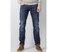Petrol Industries Herren - Regular Tapered Fit Jeans Russel - Jeanshose Denim Männer - Blau - W32L34
