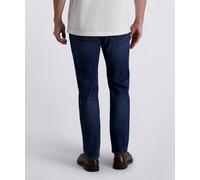 Regular-fit-Jeans PIERRE CARDIN "PC-Lyon tapered Futureflex", Herren, Gr. 34, Länge 30, dunkelblau used, Denim/Jeans, Obermaterial: 92% Baumwolle, 6% Elastomultiester, 2% Elasthan, unifarben, regular