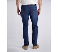 Regular-fit-Jeans PIERRE CARDIN "PC-Lyon tapered Futureflex", Herren, Gr. 36, Länge 34, blau (ocean blau used buffies), Denim/Jeans, Obermaterial: 84% Baumwolle, 14% Polyester, 2% Elasthan, unifarben,