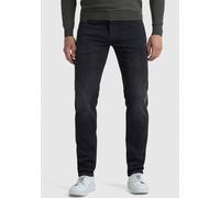 Regular-fit-Jeans PME LEGEND "Nightflight PTR120", Herren, Gr. 33, Länge 34, schwarz (real schwarz denim), Denim/Jeans, Obermaterial: 76% Baumwolle, 21% Polyester, 3% Elasthan, regular fit lang, Jeans