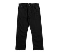 Regular-fit-Jeans QUIKSILVER "Aqua Cult Ankle Washed Black", Herren, Gr. 30S, schwarz (washed schwarz), 99% Baumwolle, 1% Elasthan, Jeans Regular-fit-Jeans (21693065-30)