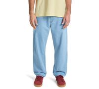 Quiksilver Jeans Taxer Regular Denim Stone Wash Herren Größe L