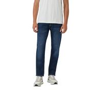 Regular-fit-Jeans S.OLIVER, Herren, Gr. 34, Länge 34, blau (dk blau), Denim/Jeans, Obermaterial: 99% Baumwolle, 1% Elasthan, unifarben, casual, regular fit knöchellang, Jeans, im Five-Pocket Style (65