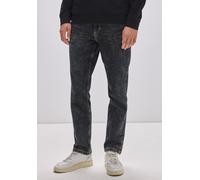 Regular-fit-Jeans STREET ONE MEN, Herren, Gr. 36, Länge 32, grau (warm grau wash), Jeans, 88% Baumwolle, 10% Polyester, 2% Elasthan, unifarben, lang, Jeans, 5-Pocket-Style (99853657-36) warm grau wash