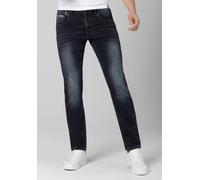 Regular-fit-Jeans TIMEZONE "Regular GerritTZ", Herren, Gr. 33, Länge 30, blau, 99% Baumwolle 1% Polyester, lang, Jeans Regular-fit-Jeans (15254952-33)