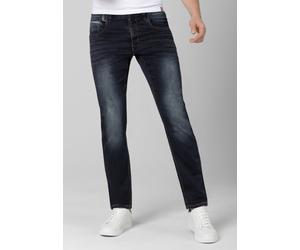 Regular-fit-Jeans TIMEZONE "Regular GerritTZ", Herren, Gr. 34, Länge 36, blau, 99% Baumwolle 1% Polyester, lang, Jeans (37715457-34) blau