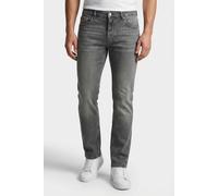 Regular-fit-Jeans TOMMY JEANS "SCANTON SLIM BI0177", Herren, Gr. 32, Länge 30, denim grau, Denim/Jeans, Obermaterial: 99% Baumwolle, 1% Elasthan, slim fit lang, Jeans Regular-fit-Jeans, Mit Gürtelschl