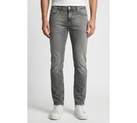 Regular-fit-Jeans TOMMY JEANS "SCANTON SLIM BI0177", Herren, Gr. 33, Länge 36, denim grau, Denim/Jeans, Obermaterial: 99% Baumwolle, 1% Elasthan, slim fit lang, Jeans, Mit Gürtelschlaufen (45784039-33