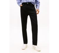 Regular-fit-Jeans TOMMY JEANS "SONNY", Herren, Gr. 30, Länge 30, denim schwarz, Denim/Jeans, Obermaterial: 99% Baumwolle, 1% Elasthan, regular fit, Jeans, Tapered Leg, mit Fade-Effekten (64649207-30)