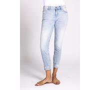 Regular-fit-Jeans ZHRILL "ZHNOVA", Damen, Gr. 29, N-Gr, blau, Denim/Jeans, Obermaterial: 99% Baumwolle, 1% Elasthan, regular fit 7/8-Länge, Jeans, im 5-Pocket-Style (60019610-29) blau