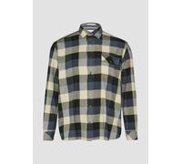 Regular Fit: Kariertes Flanellhemd mit Brusttasche XXL grau 2158867.95N1.XXL