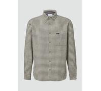 Regular Fit: Kariertes Hemd mit Struktur XXL Beige 2168136.81N3.XXL