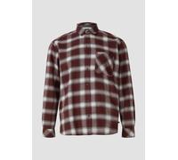 Regular Fit: Kariertes Hemd mit Waschung 5XL schwarz|mehrfarbig 2174049.36N3.5XL