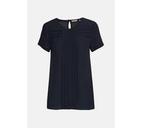 Regular fit Shirtbluse Uni Blau 40 (60.624735-0019-40)