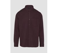 Regular Fit: Twillhemd mit aufgesetzter Brusttasche S lila 2153022.47W0.S