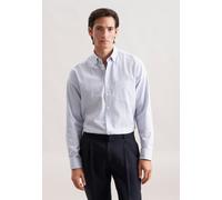 Seidensticker Regular Fit Flanellhemd hellblau, Bedruckt