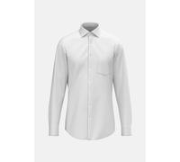 Regular Flanellhemd Uni Grau 40 (01.845319-0031-40)