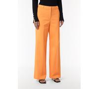 Regular: Hose mit Bügelfalten orange 36