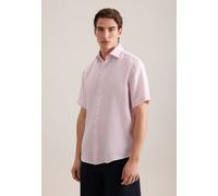 Regular Leinenhemd Uni Rosa/Pink 42 (01.850088-0042-42)